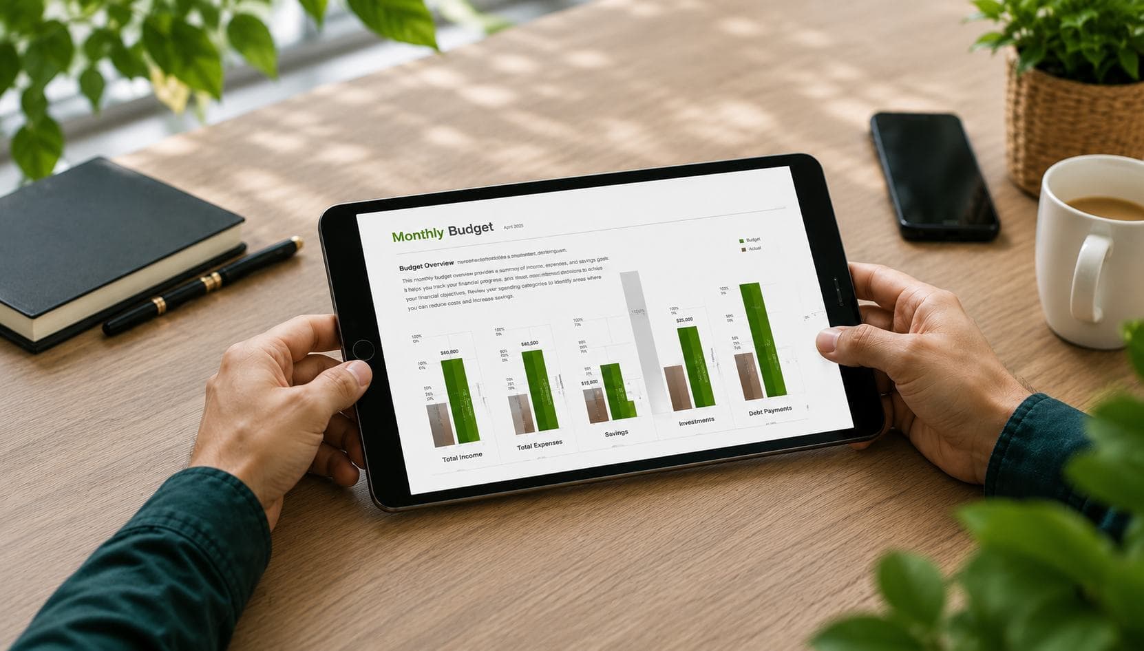 Laporan dampak pada tablet